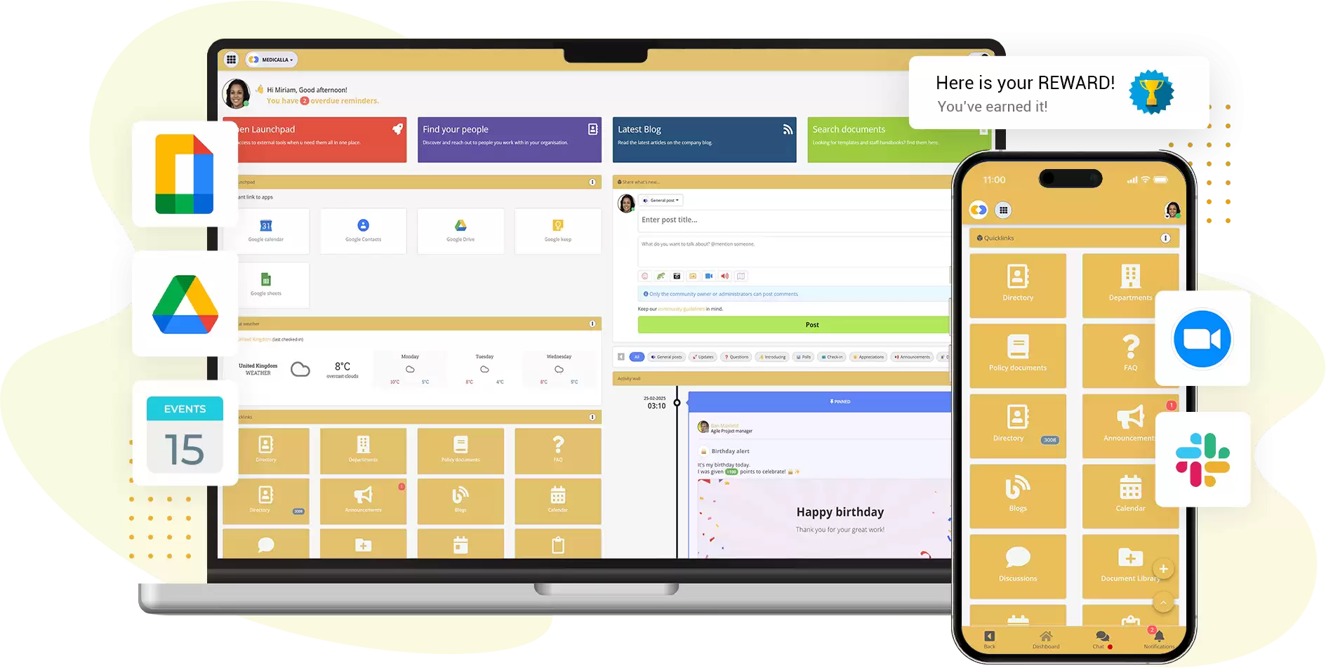 Bring your remote team together in one place.