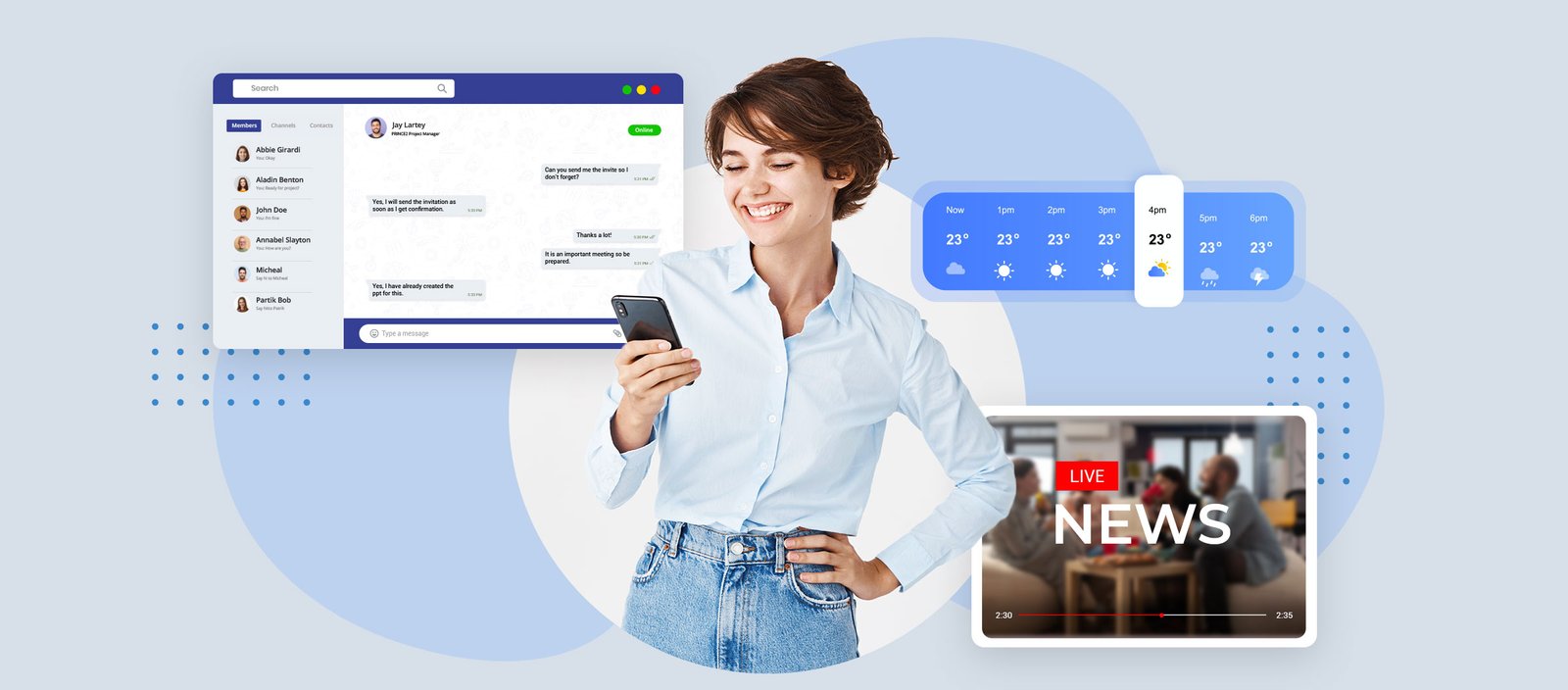 All-in-one social Intranet Platform and Employee Communication App for all your communication and collaboration needs