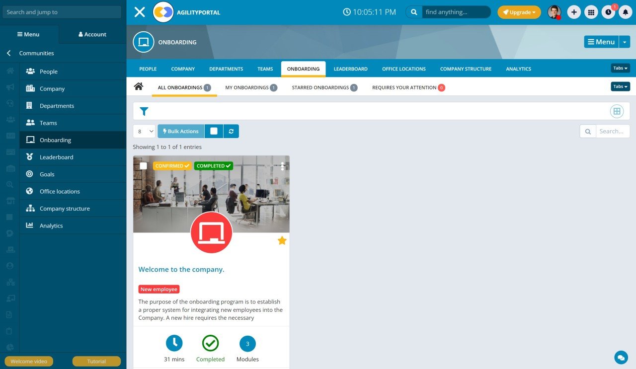 Induction Management System