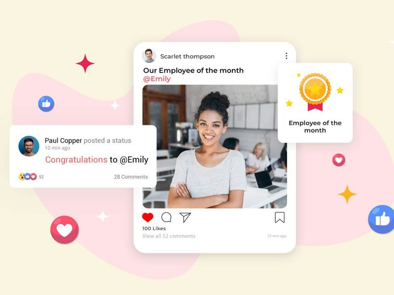 Create an employee recognition rewards program